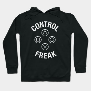 Control Freak Video Game Console Controller Buttons - Game Hoodie